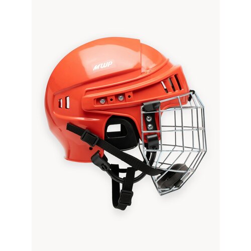 Шлем игрока хоккейный С маской MWP красный M