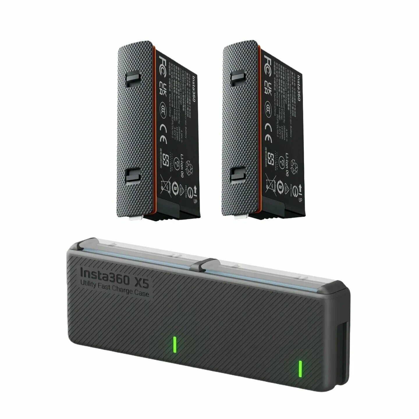 Аккумулятор Insta360 X5 2400mAh Battery, Новое - оригинальное 2 аккумулятор + Charge Hub