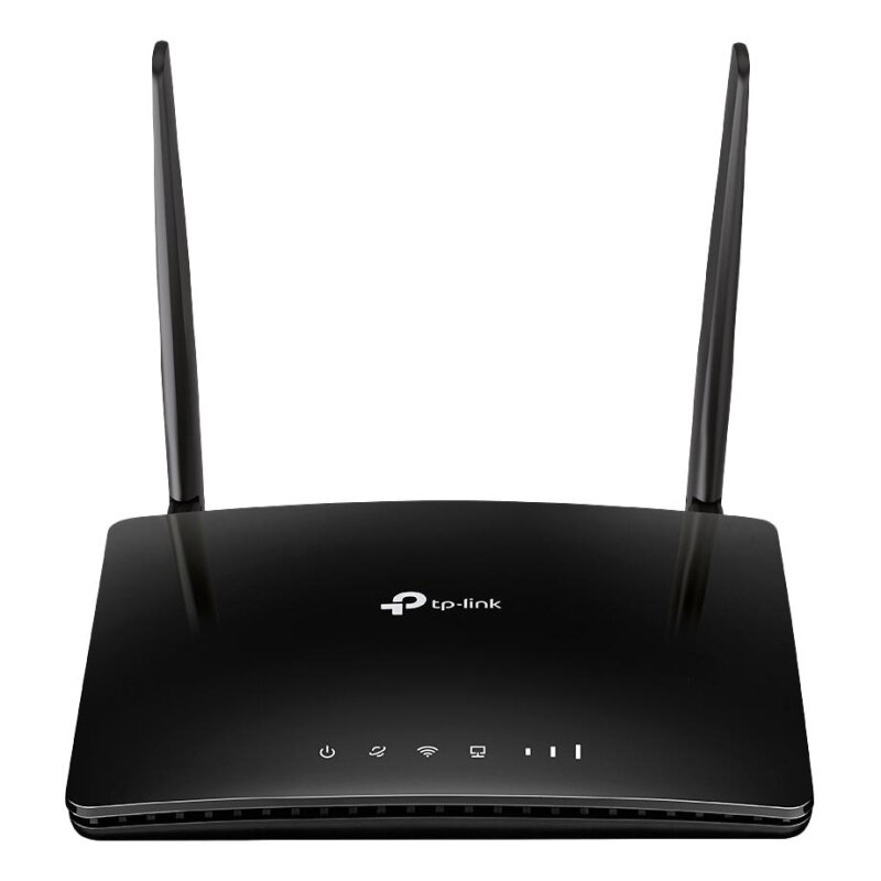 Роутер беспроводной TP-Link TL-MR150 N300 10/100BASE-TX/4G cat.4 черный