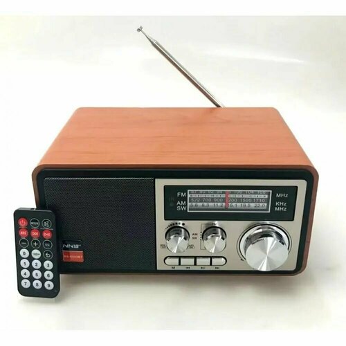 ОЕМ Портативная FM колонка NS-8093BT бежевая арт55013235 755000₽