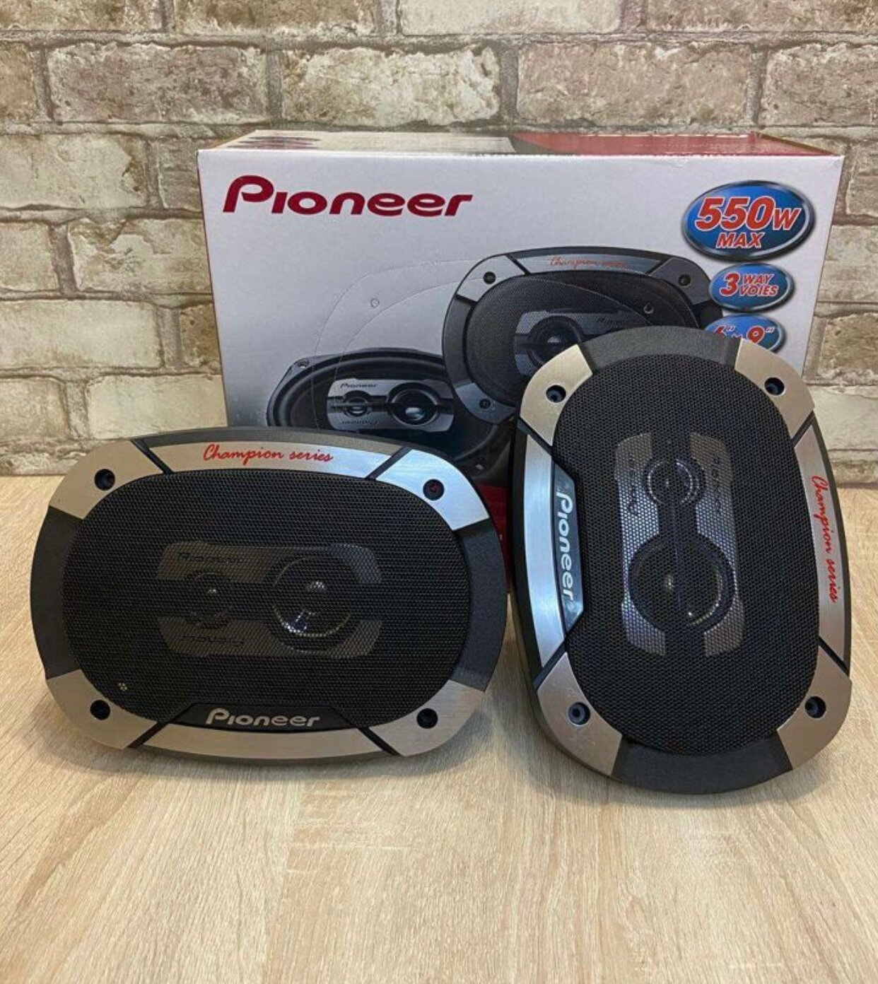 Новые овальные динамики (колонки) Pioneer TS-6975 V3 Champion series, известны как красавчики!(6x9")коаксиальные трехполосные