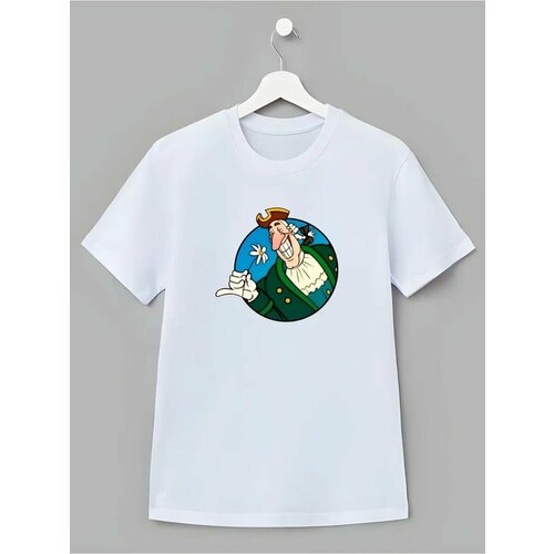 фото Футболка каждому своё, размер 122, белый