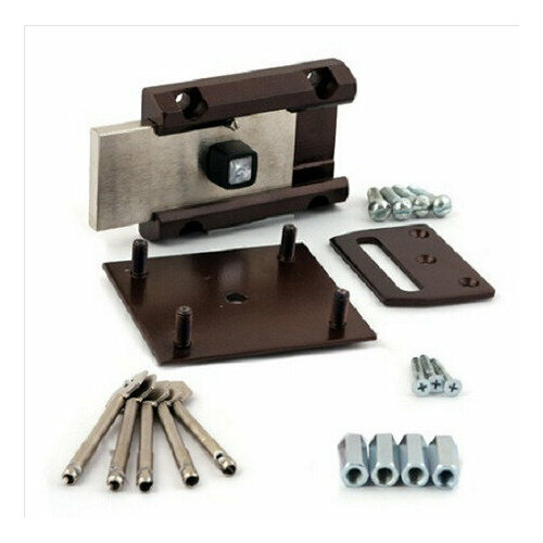 Замок накладной Поливектор-Барьер-3Р ключ-108мм 5850₽