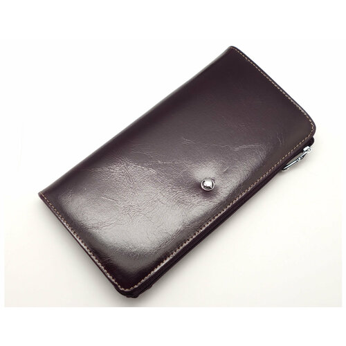 фото Кошелек sergio valentini, фактура глянцевая, фиолетовый