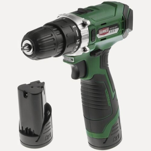 Изображение товара Дрель-шуруповерт аккумуляторная Hammer ACD12/2С (216-022)