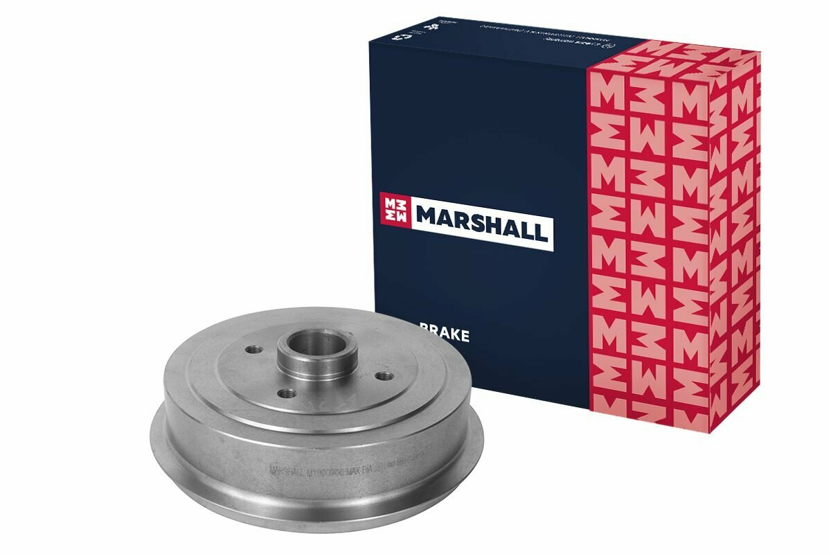 MARSHALL M1900906 Барабан тормозной Chevrolet Lanos со ступицей Marshall