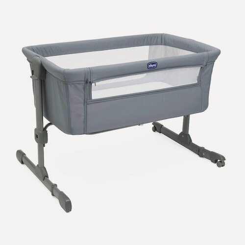 Изображение товара Прикроватная колыбель Chicco Next2Me Essential, цвет Stone ReLux (Серый), артикул производителя 08087042670000