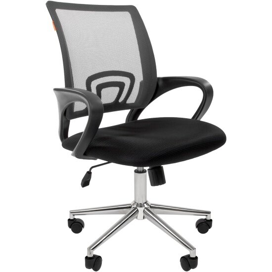 фото Кресло офисное CHAIRMAN 696 Россия TW серый хром new