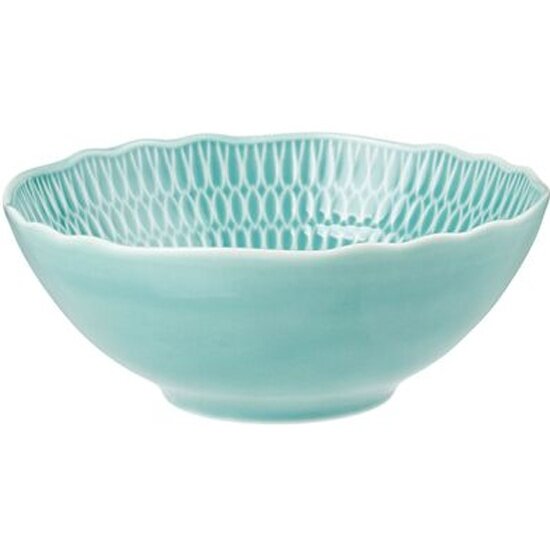 Салатник Cmielow  софия голубая  14 см