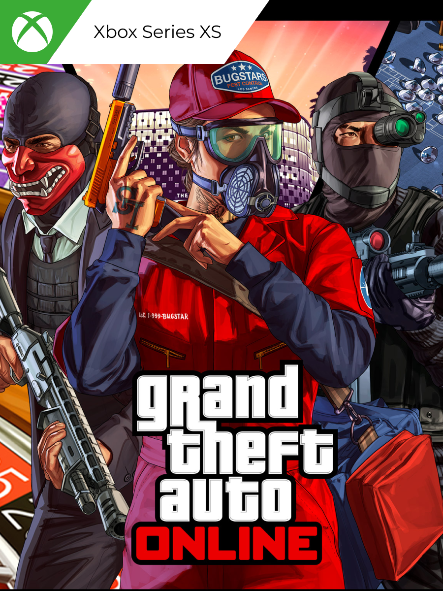 Grand Theft Auto V (GTA 5, 2022): Online для Xbox Series X|S (Аргентина), русские субтитры, электронный ключ