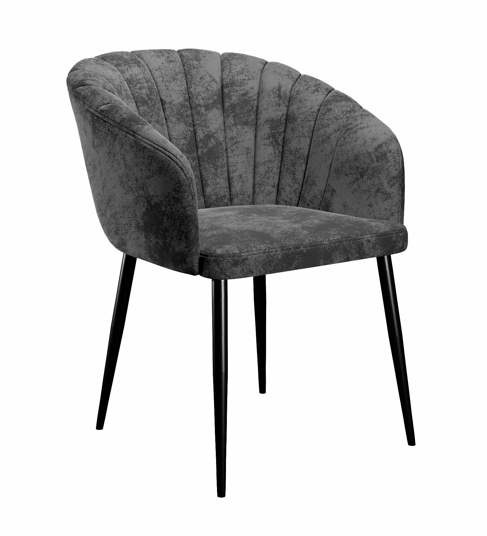 фото Стул для кухни Market 541 M19 бирюза, ножки черные