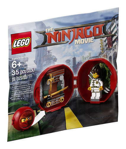 Конструктор LEGO Ninjago 5004916 Капсула-додзе Кая, 35 дет.