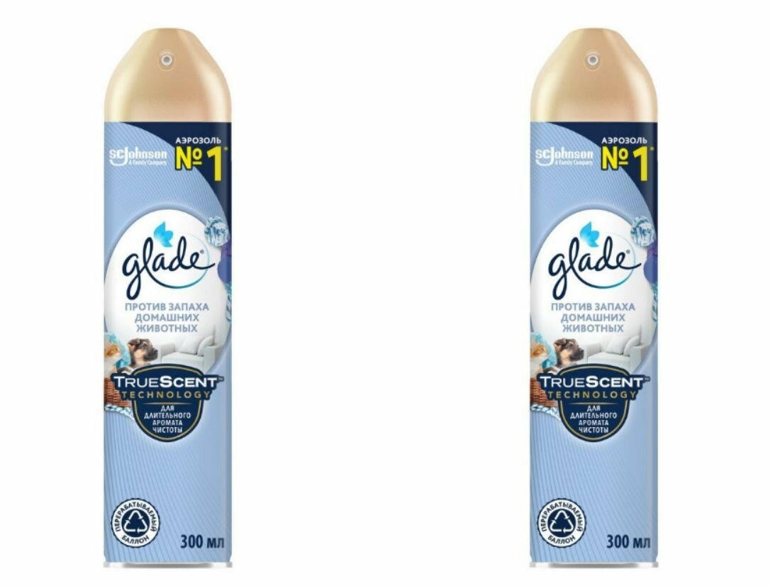 Glade освежитель-аэрозоль против запаха домашних животных