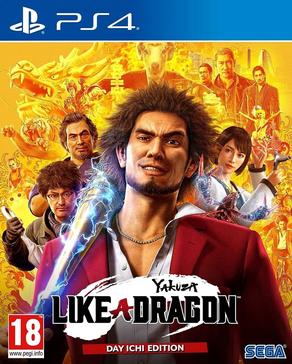 Yakuza: Like a Dragon. Day Ichi Edition Steelbook [PS4, английская версия]