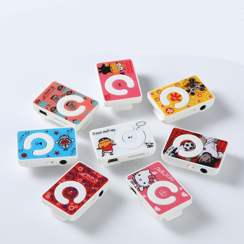 Музыкальный ретро мини-плеер в разных стилях MyPads MP4MP3 розовый белый синий с радио для студента школьника 93900₽