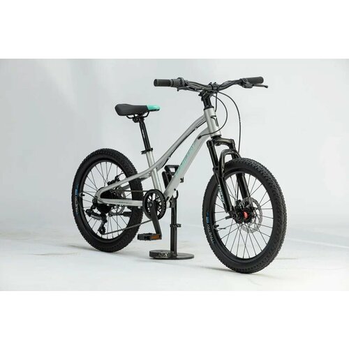 Велосипед Time Try ТT2787s 22 Алюминиевая рама 115 Детский Подростковый Спортивный Для девочек Для мальчиков серебристый 24900₽