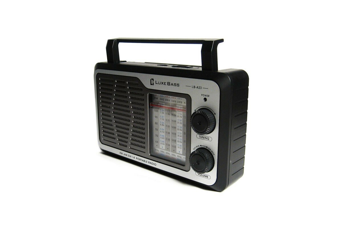Радиоприемник LuxeBass LB-A 23 (серый)