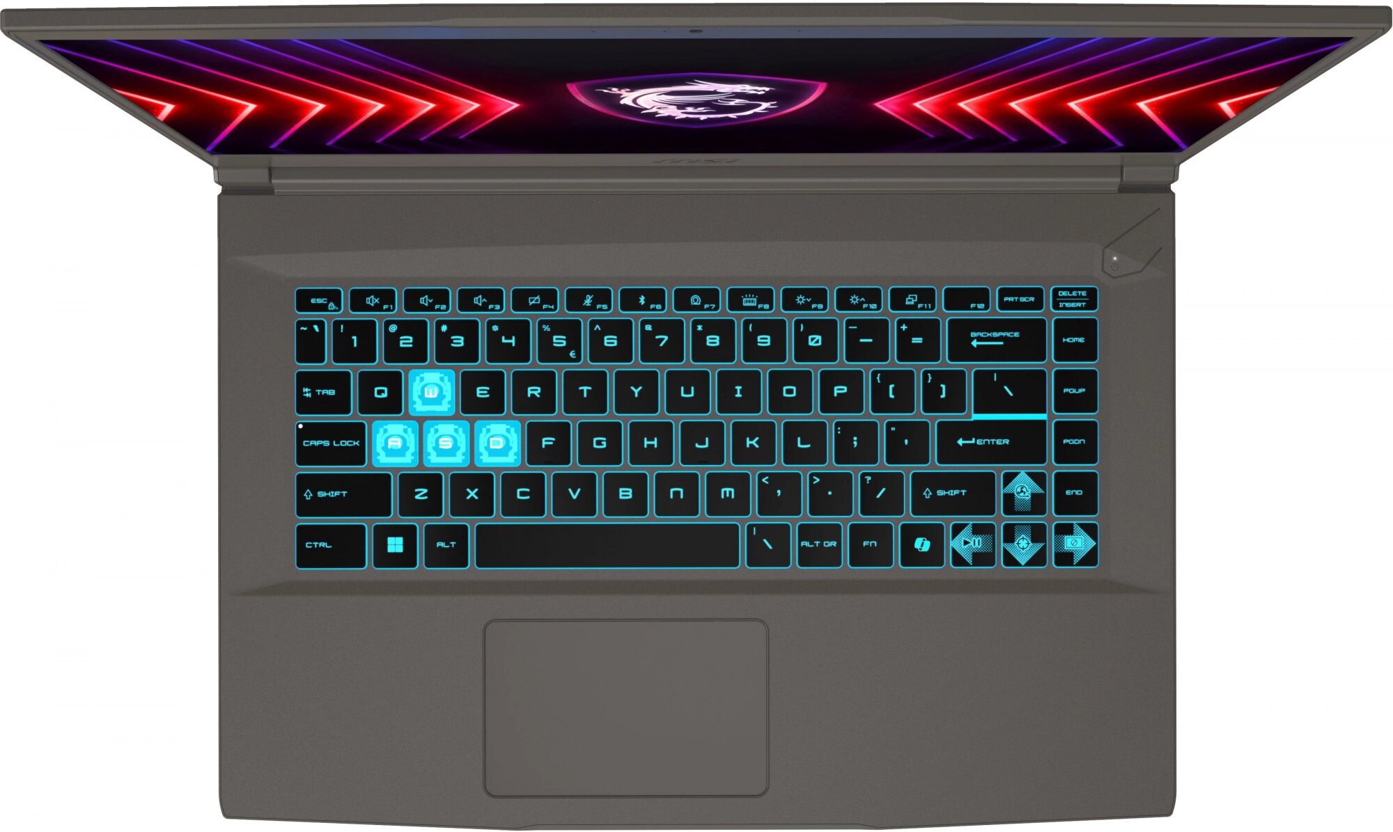 Ноутбук MSI Thin A15 B7UC-405XRU 9S7-16RK11-405 (15.6", Ryzen 5 7535HS/ 16 ГБ/ SSD 1024 ГБ/ GeForce® RTX 3050 для ноутбуков) Серый - фото №2