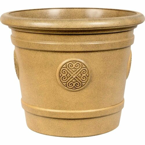 Горшок-кашпо цветочный Medallion ?50 h40 см v40 л пластик коричневый