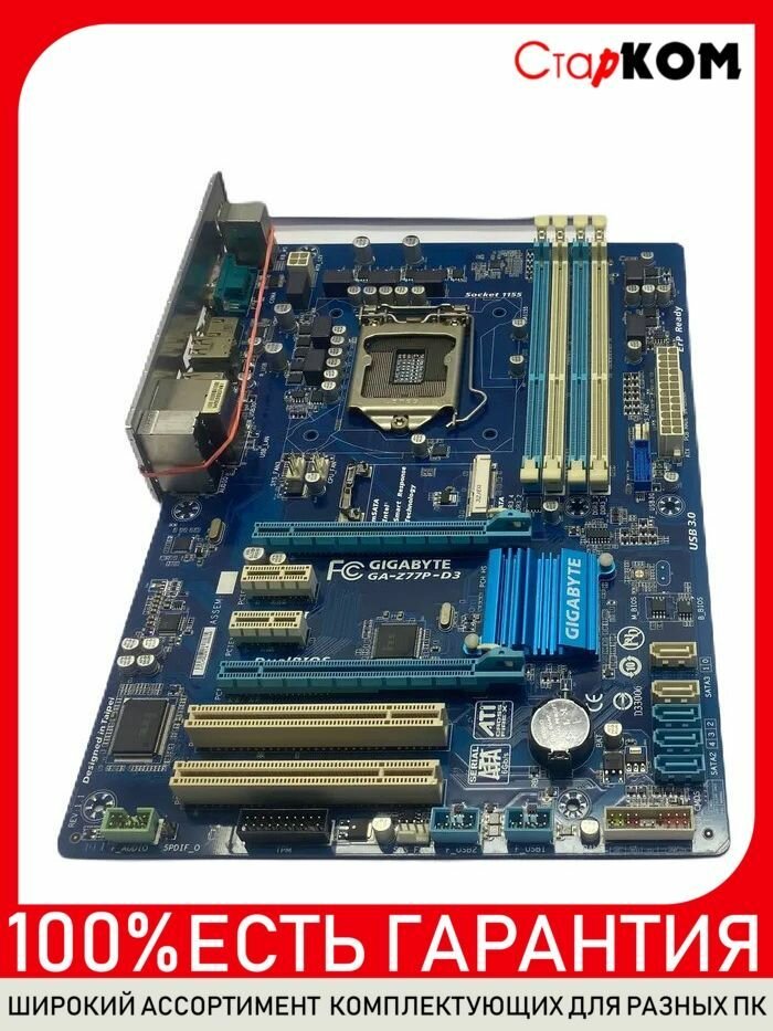 Материнская плата GIGABYTE GA-Z77P-D3 Socket 1155