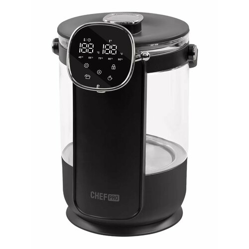 Термопот стеклянный электрический 3л с терморегулятором 295200₽