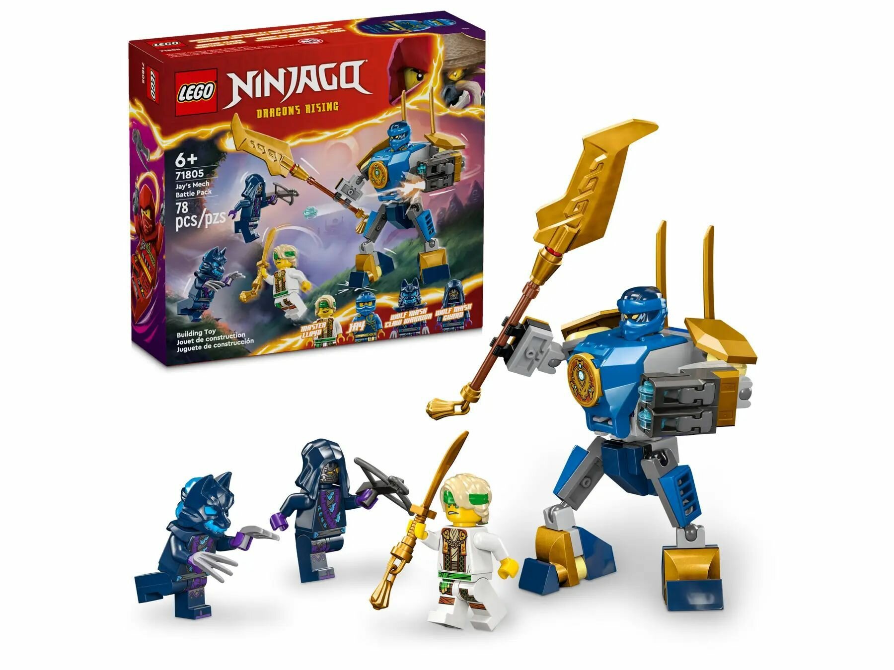 LEGO Конструктор LEGO Ninjago "Боевой робот Джея"