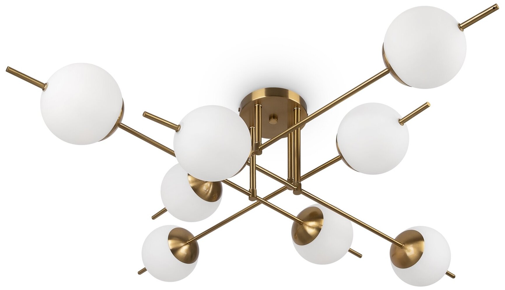 Люстра на штанге Circle Freya FR5183PL-06G - фото №15