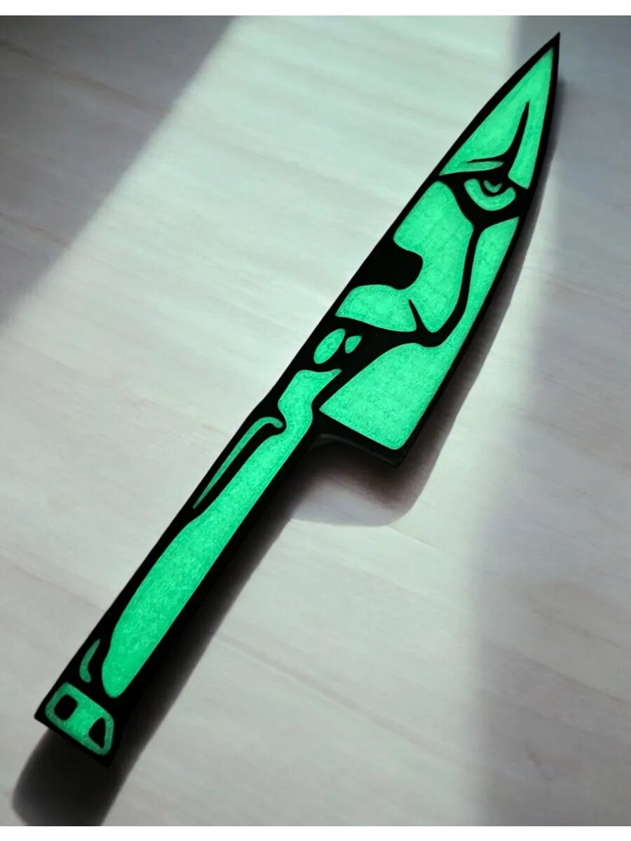 Светящийся Хоррор Нож фигурка герои Ужасов (ОНО) — фото 1