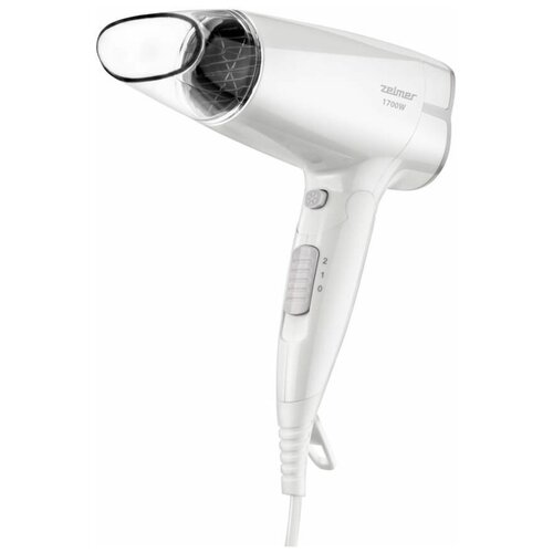 Фен для волос Zelmer Travel ZHD8320 белый 354000₽