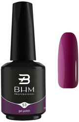 BHM Professional Гель-лак Gel Polish, 7 мл, №053 Dark violet