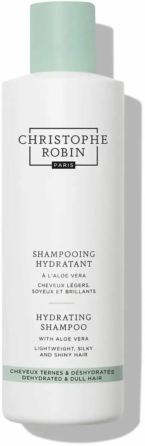 Увлажняющий шампунь с алоэ вера CHRISTOPHE ROBIN Shampooing hydratant with aloe vera 250ml