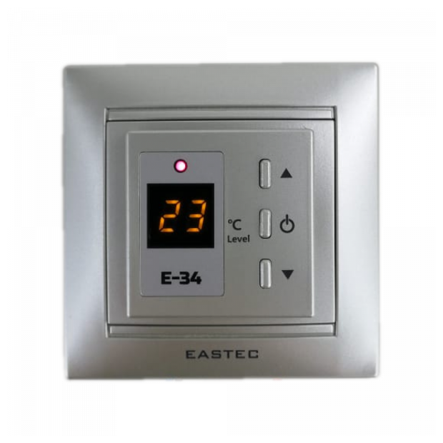 Терморегулятор EASTEC E-34 3,5кВт Серебрянный