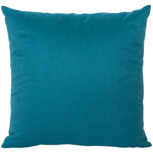 Подушка с чехлом бирюзовый софт 40*40см