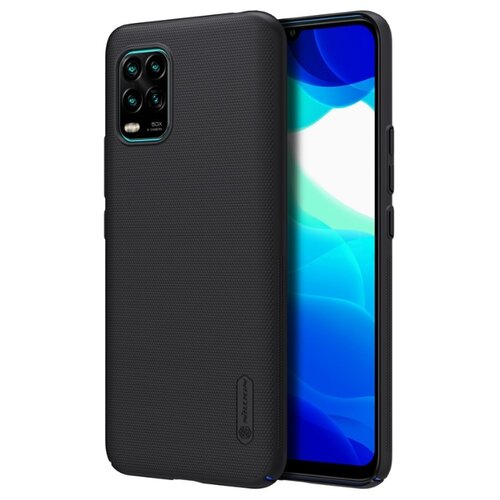 фото Накладка nillkin frosted shield xiaomi mi 10 lite (2020) черныи пластик