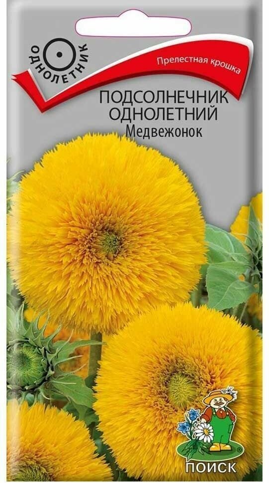 Подсолнечник Медвежонок однол. 0,5гр. (Поиск)