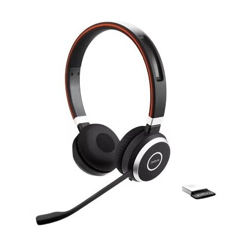 Гарнитура Jabra Evolve 65 SE MS Stereo, Link 380a 6599-833-309/ интерфейс подключения Bluetooth, USB-A