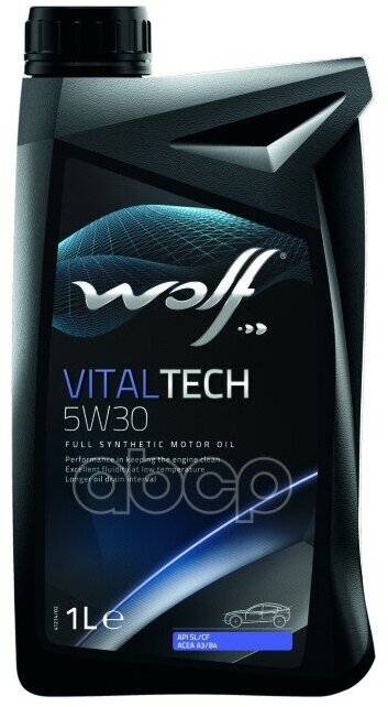 Wolf Масло Моторное Vitaltech 5W30 1L