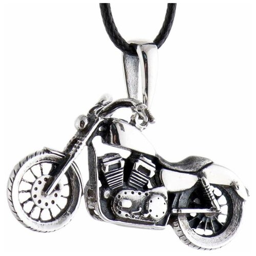 Подвеска Crazy Silver, серебристый for harley davidson dyna sportster street bob xl 883 1200 skull derby