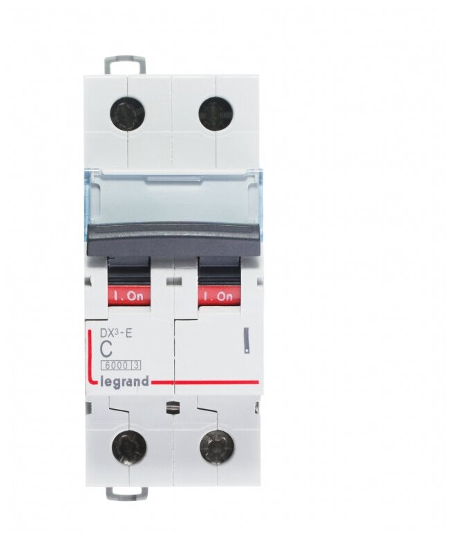 Legrand Автоматический выключатель, серия DX3-E, С16A, 2-полюсный 407277 1 шт. - фотография № 6