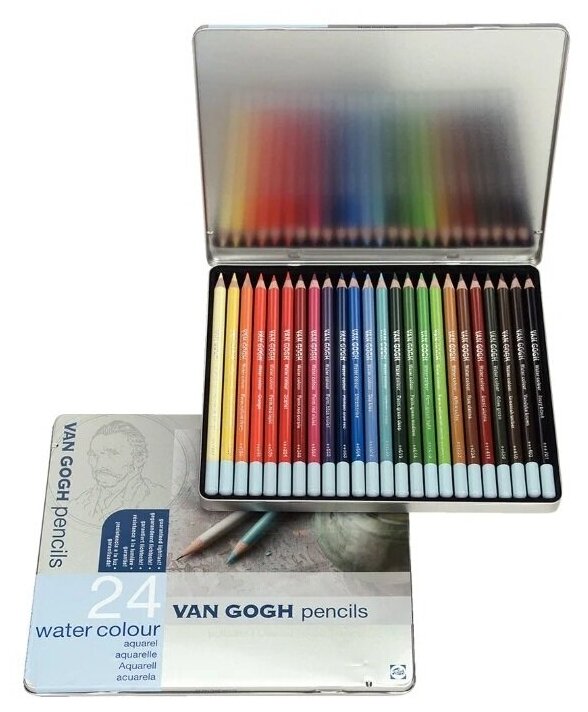 Набор акварельных карандашей Van Gogh Базовый 24цв