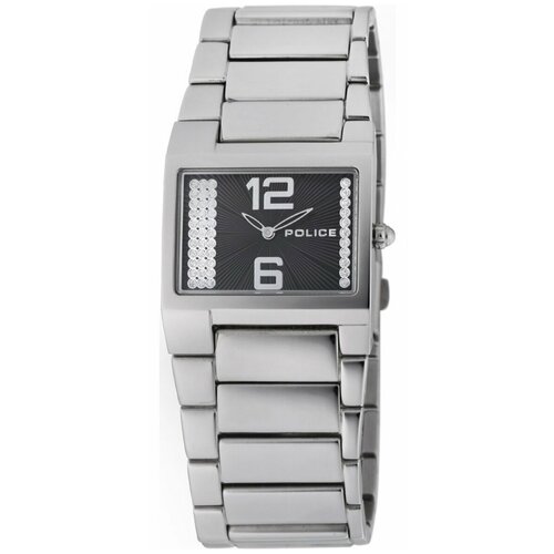 Наручные часы Police, черный, серебряный наручные часы police pl 14249jpwg 04