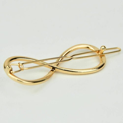 Набор заколок для волос 2 штуки, INFINITI золото