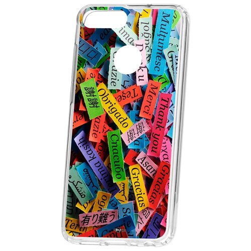 фото Чехол на honor 9 lite kruche print thank you