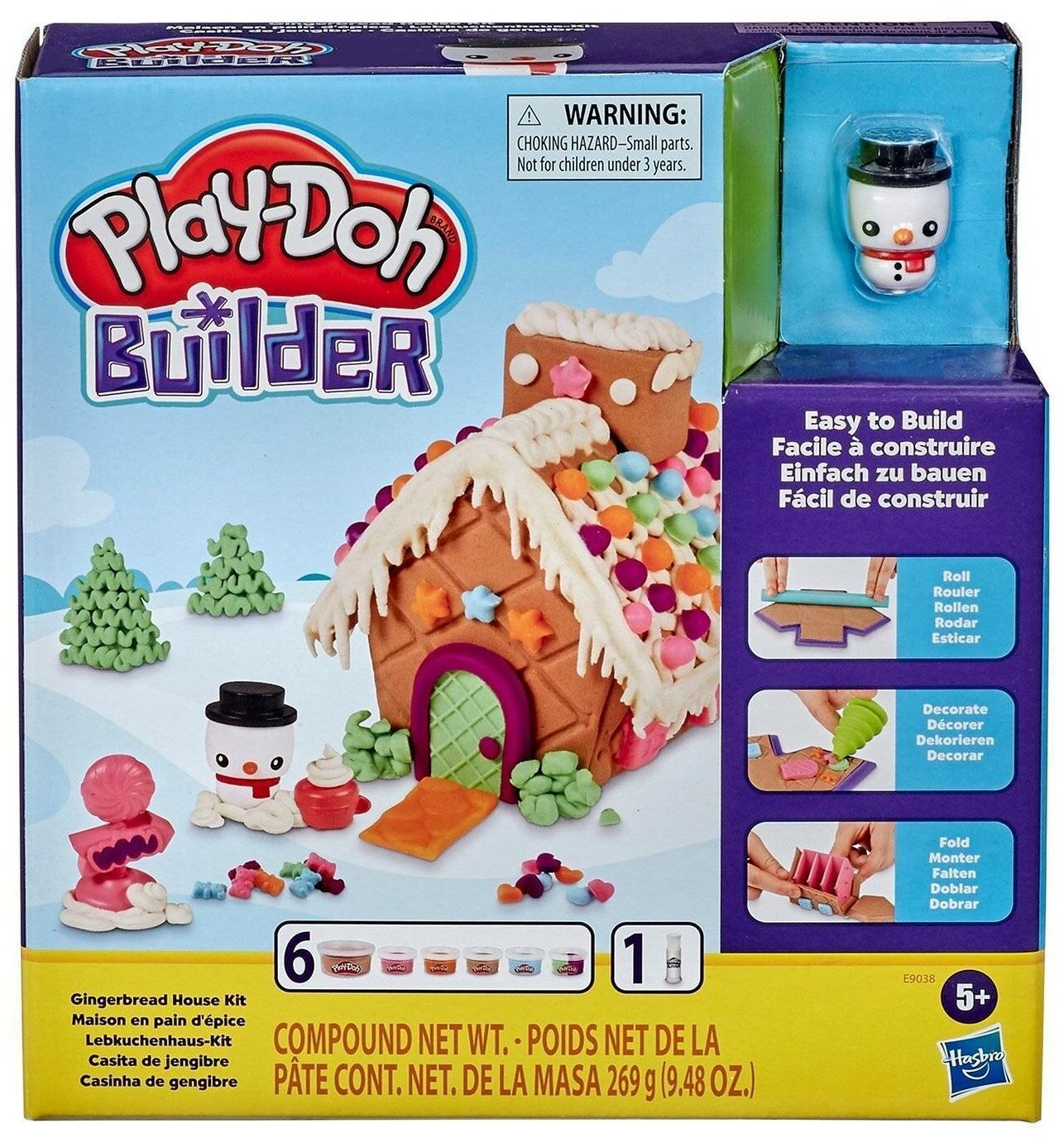 Play-Doh Набор для лепки Пряничный домик E9038