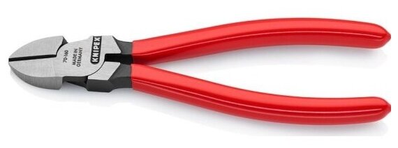 Бокорезы Knipex 7001160, черненые, черного цвета, 160 mm