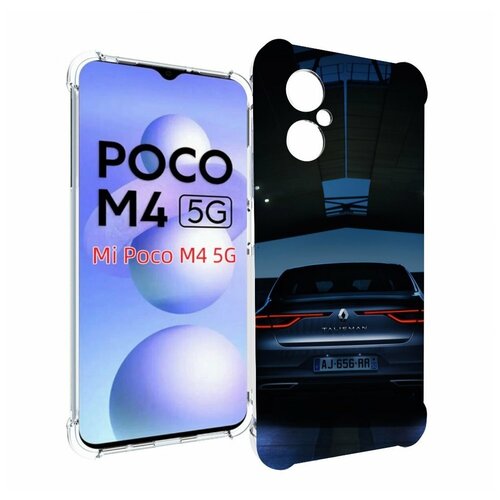 Чехол MyPads renault рено 1 для Xiaomi Poco M4 5G задняя-панель-накладка-бампер чехол mypads рено renault 2 для xiaomi poco m5 задняя панель накладка бампер