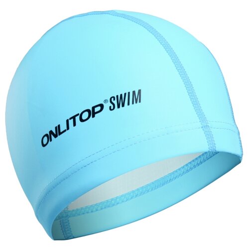 фото Шапочка для плавания onlitop swim голубой