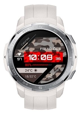Умные часы HONOR Watch GS Pro (silicone strap), бежевый меланж фото 6