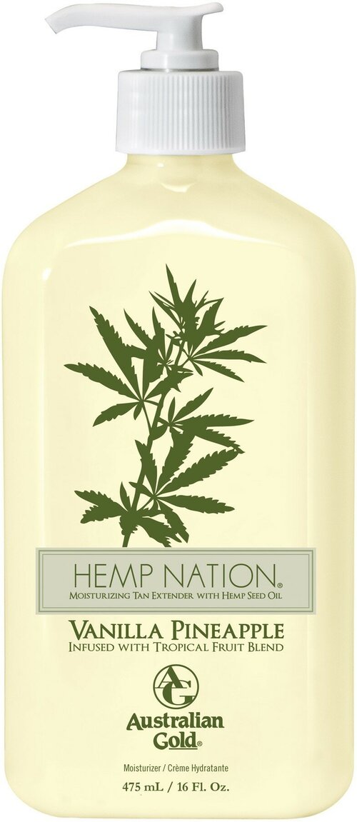 Лосьон для тела Hemp Nation Vanilla Pineapple Australian Gold