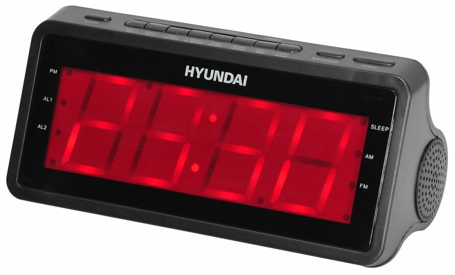 Радиобудильник HYUNDAI H-RCL140, черный